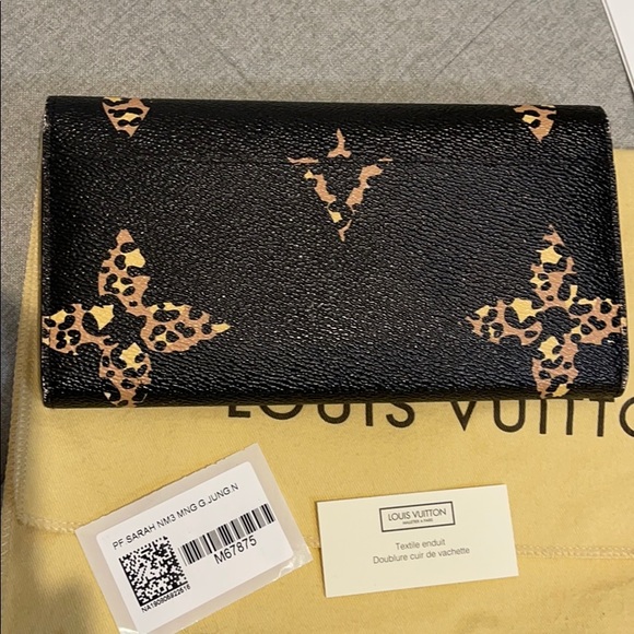 Louis Vuitton Sarah Wallet Jungle Collection - Picture 3 of 9
